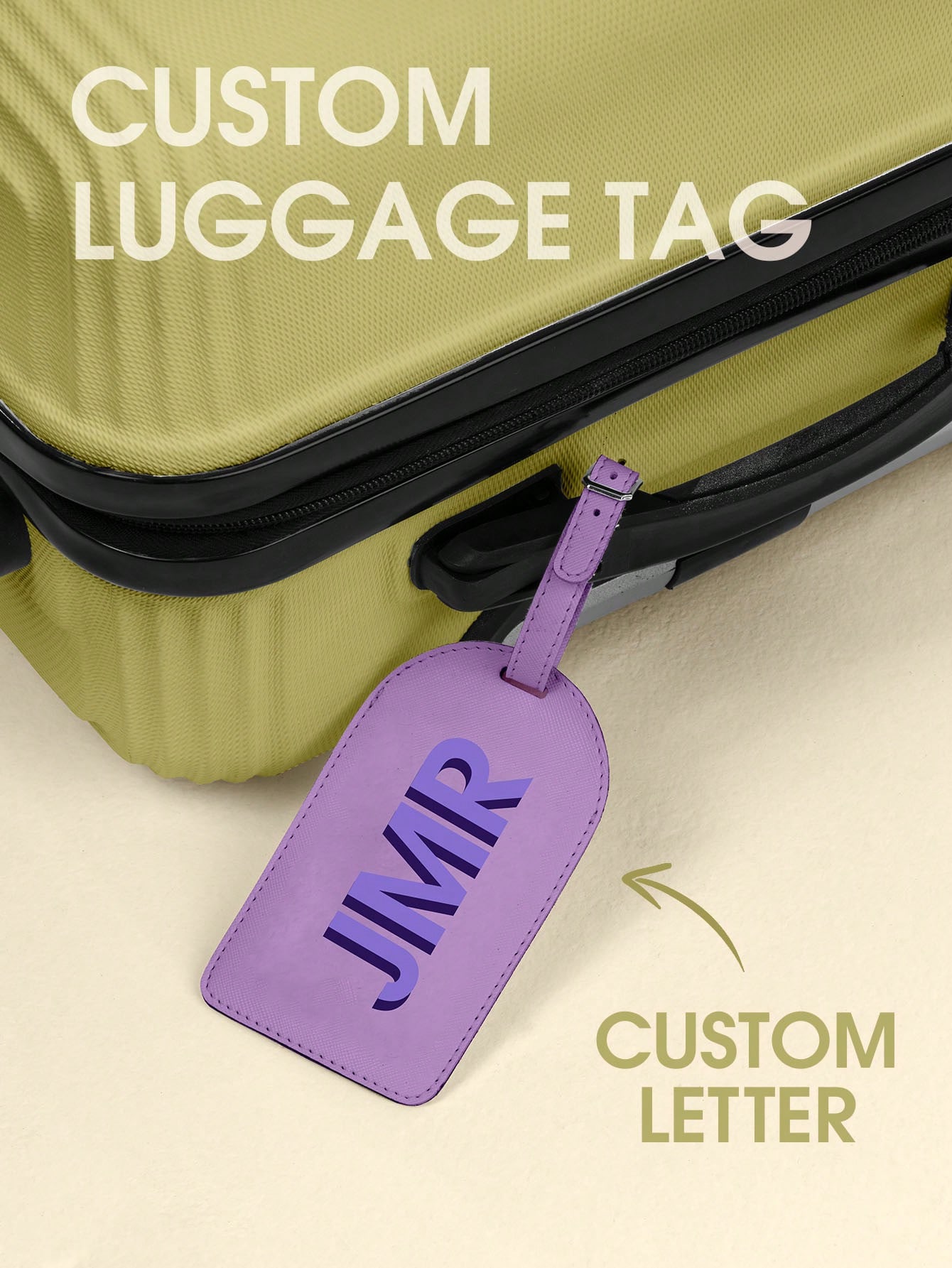 Personalized Initial Luggage T - Travel Luggage Set recension och pris
