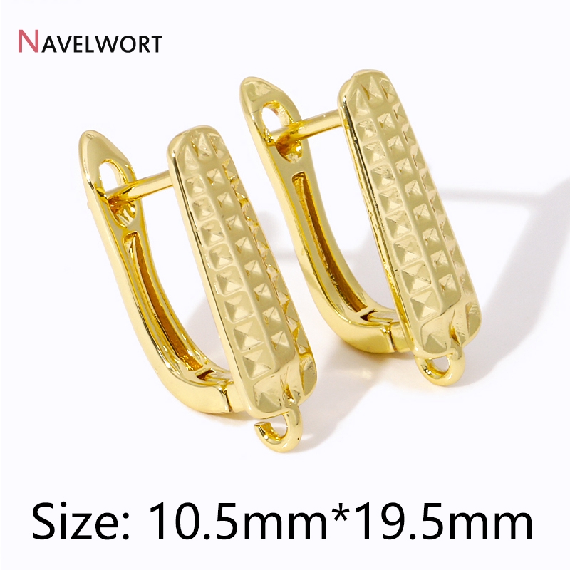 18K Gold Plated Earring Fixtur - Gold Plated Jewelry recension och pris