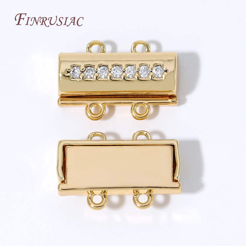 Magnetic Necklace Clasp 18K Go - Gold Plated Jewelry recension och pris