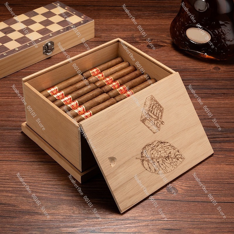 Premium Cedar Wood Cigar Humid - Premium Cigar Case recension och pris