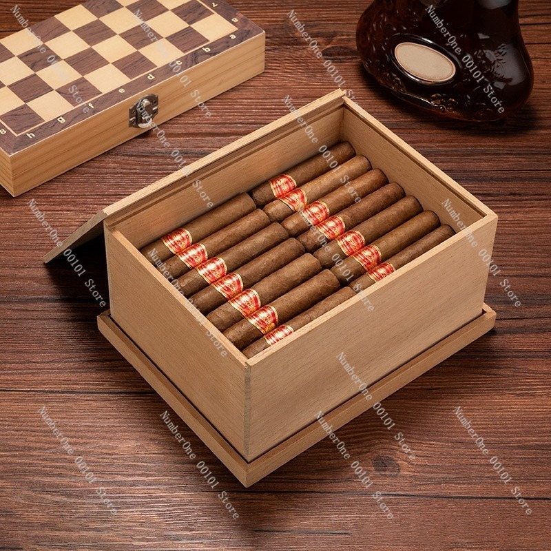 Premium Cedar Wood Cigar Humid - Premium Cigar Case recension och pris