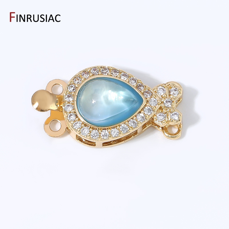 18K Gold Plated Brass Pear Opa - Gold Plated Jewelry recension och pris