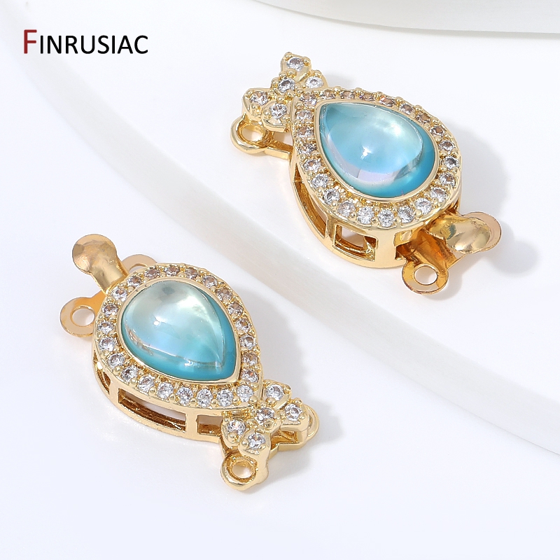 18K Gold Plated Brass Pear Opa - Gold Plated Jewelry recension och pris