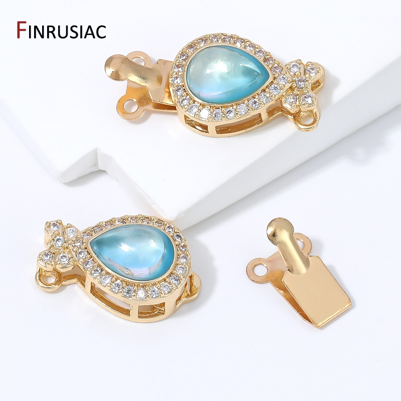 18K Gold Plated Brass Pear Opa - Gold Plated Jewelry recension och pris