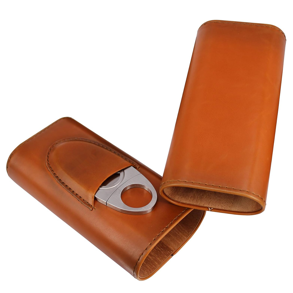 Portable Cigar Humidor Kit, Pr - Premium Cigar Case recension och pris