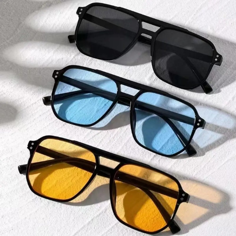 Square Frame Sunglasses Anti-U - Sunglasses Uv400 recension och pris