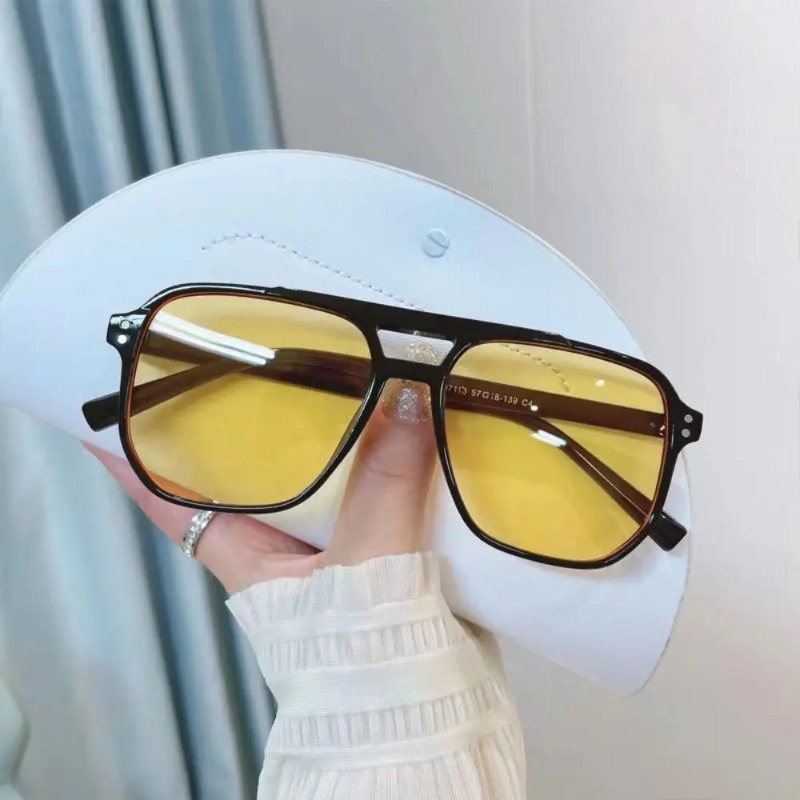Square Frame Sunglasses Anti-U - Sunglasses Uv400 recension och pris