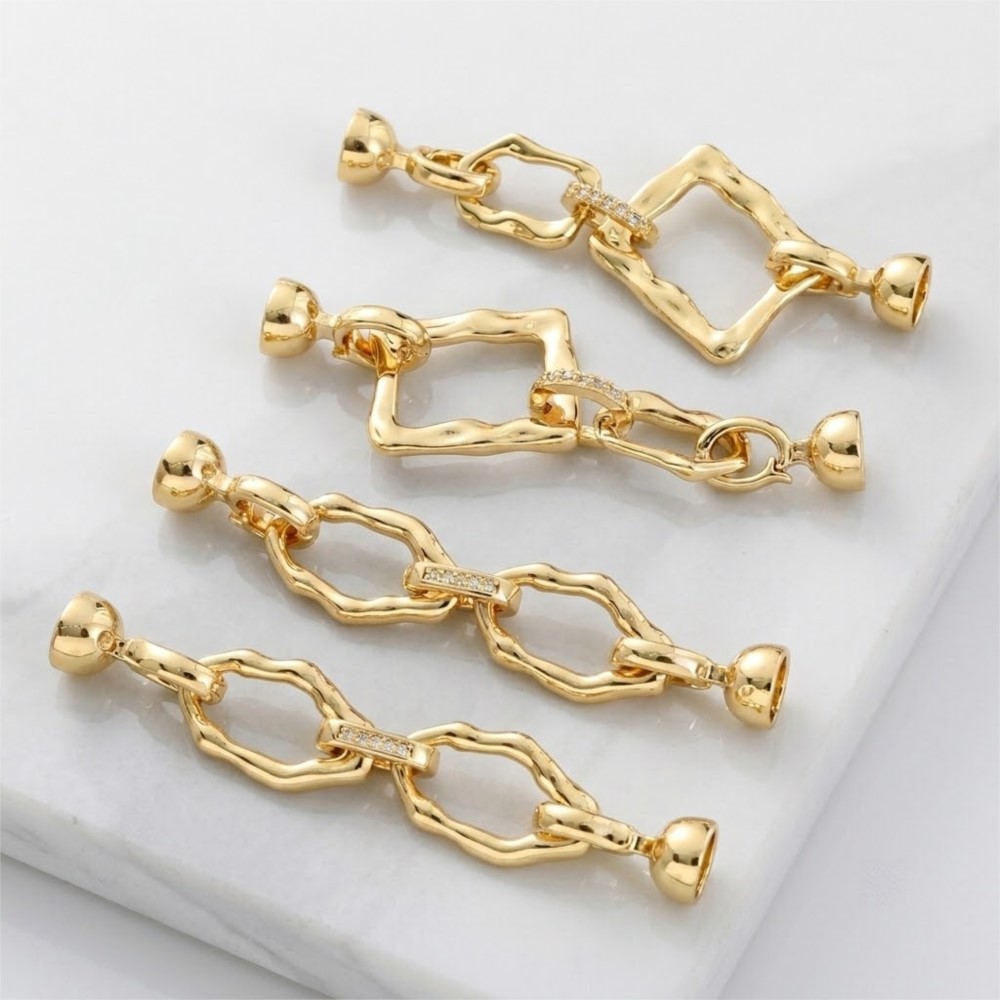 1Piece 18k Gold-plated Simple  - Gold Plated Jewelry recension och pris