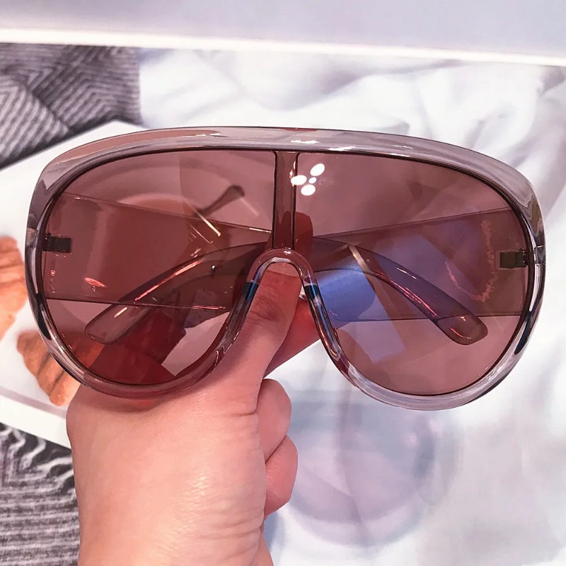 One Piece Oversize Shield Sung - Sunglasses Uv400 recension och pris
