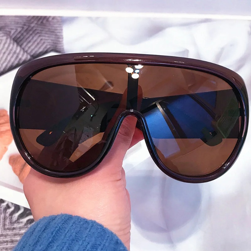 One Piece Oversize Shield Sung - Sunglasses Uv400 recension och pris